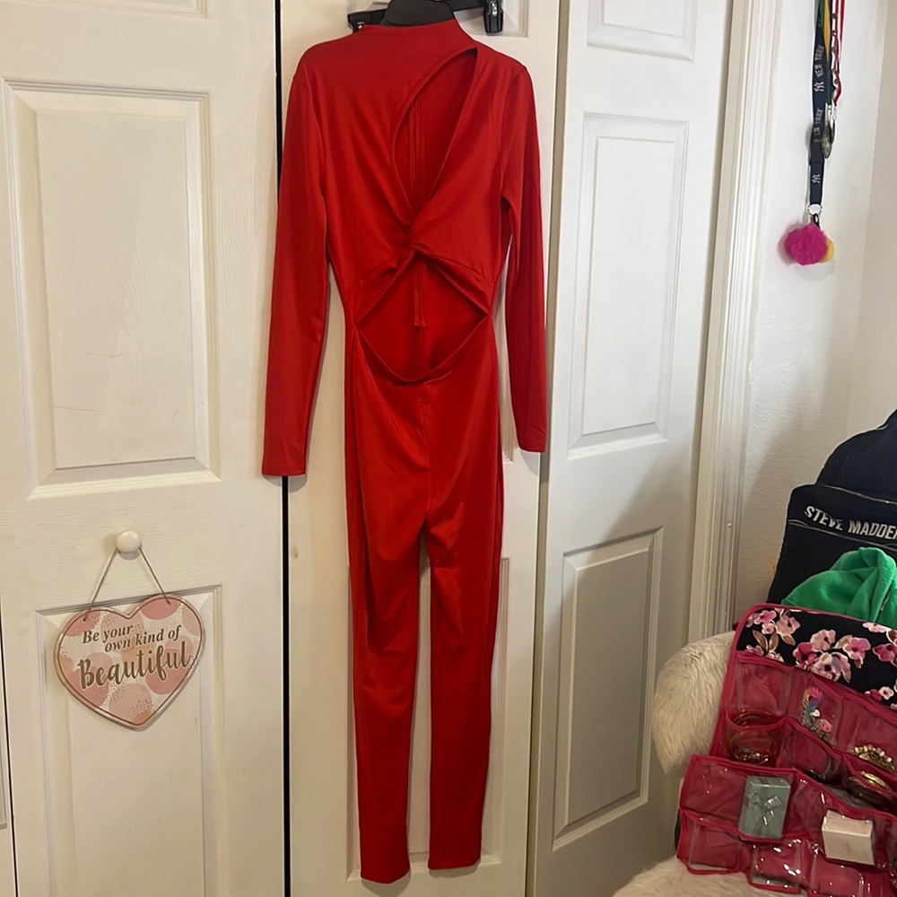 Red Jumpsuit
